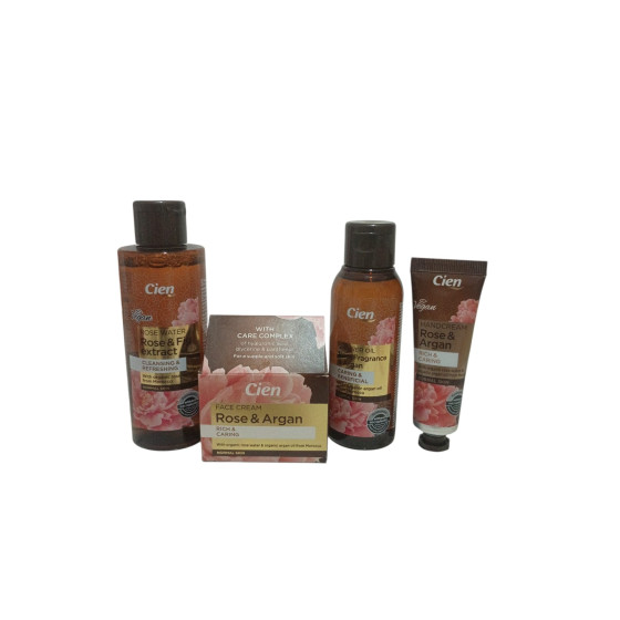 Cien Rose & Argan Skincare Set
